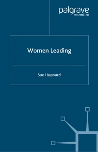 Imagen de portada: Women Leading 9781403936769