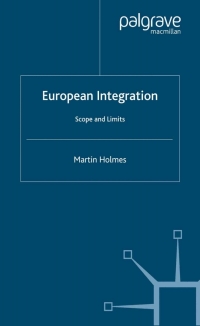 Cover image: European Integration 9780333914465