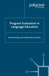 Omslagafbeelding: Program Evaluation in Language Education 9781403945709