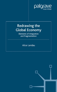 Imagen de portada: Redrawing the Global Economy 9780333802403