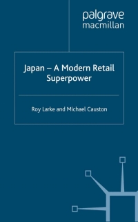 Cover image: Japan - A Modern Retail Superpower 9781403996701