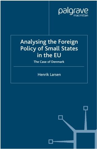 Imagen de portada: Analysing the Foreign Policy of Small States in the EU 9780333964736