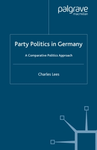 Cover image: Party Politics in Germany 9781403997425