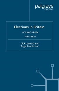 Cover image: Elections in Britain 5th edition 9781403942562