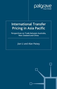 Imagen de portada: International Transfer Pricing in Asia Pacific 9781403991676