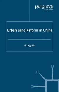 Cover image: Urban Land Reform in China 9781349412112