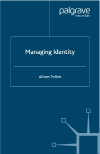 Titelbild: Managing Identity 9781349524594