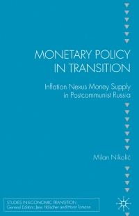 صورة الغلاف: Monetary Policy in Transition 9781403987433