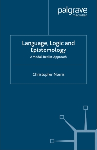 Cover image: Language, Logic and Epistemology 9781403921659