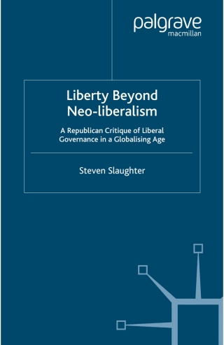 Cover image: Liberty Beyond Neo-Liberalism 9781403932440