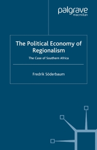 Imagen de portada: The Political Economy of Regionalism 9781403920836