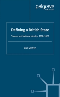 Cover image: Defining a British State 9780333920343