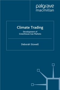 Immagine di copertina: Climate Trading 9781403916167