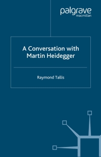 Omslagafbeelding: A Conversation with Martin Heidegger 9780333949498