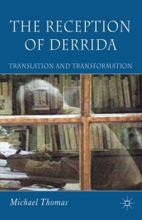 Cover image: The Reception of Derrida 9781403989925