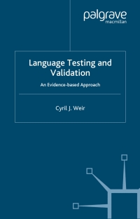 表紙画像: Language Testing and Validation 9781403911896