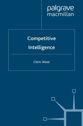 Imagen de portada: Competitive Intelligence 9780333786697