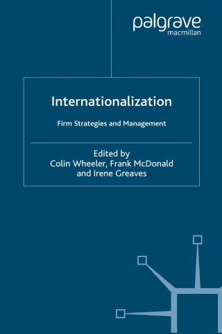 Imagen de portada: Internationalization 1st edition 9781403906717