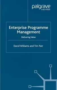 表紙画像: Enterprise Programme Management 9781403917003