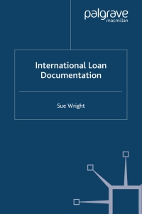 صورة الغلاف: International Loan Documentation 9781403942791