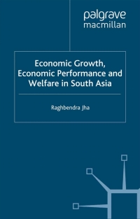 Imagen de portada: Economic Growth, Economic Performance and Welfare in South Asia 9781403943613
