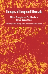 Cover image: Lineages of European Citizenship 9780333986837