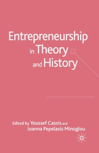 Cover image: Entrepreneurship in Theory and History 1st edition 9781403939470