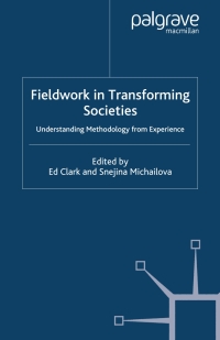 Cover image: Fieldwork in Transforming Societies 1st edition 9781403904287