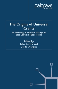 Cover image: The Origins of Universal Grants 1st edition 9781403918963