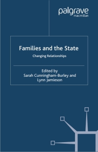 Imagen de portada: Families and the State 1st edition 9780333773413