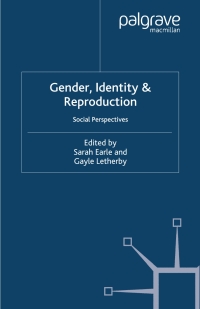 表紙画像: Gender, Identity & Reproduction 1st edition 9780230522930