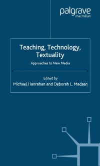 Immagine di copertina: Teaching, Technology, Textuality 9781403944931