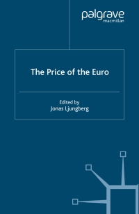 Cover image: The Price of the Euro 9781403934970