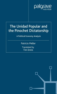 Cover image: The Unidad Popular and the Pinochet Dictatorship 9780333800539