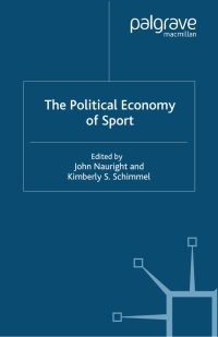 Imagen de portada: The Political Economy of Sport 1st edition 9780333773864