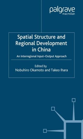 Omslagafbeelding: Spatial Structure and Regional Development in China 9781403943484