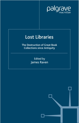 Imagen de portada: Lost Libraries 1st edition 9781403921192