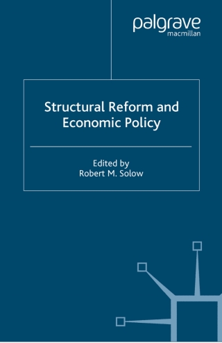 表紙画像: Structural Reform and Macroeconomic Policy 1st edition 9781403936462