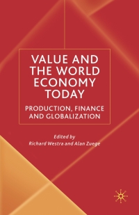 Cover image: Value and the World Economy Today 1st edition 9781403900029