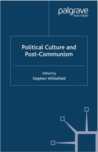 Omslagafbeelding: Political Culture and Post-Communism 1st edition 9781403945204