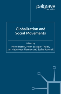 صورة الغلاف: Globalization and Social Movements 1st edition 9780333725351