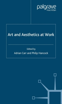 Cover image: Art and Aesthetics at Work 1st edition 9780333968635