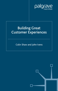 Immagine di copertina: Building Great Customer Experiences 9780333990131