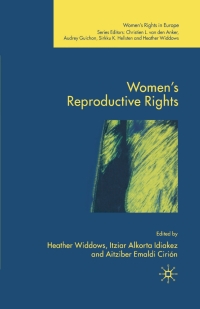 صورة الغلاف: Women's Reproductive Rights 9781403949936
