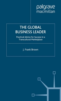 Imagen de portada: The Global Business Leader 9780230522152