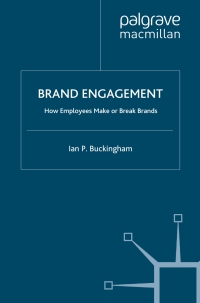 Cover image: Brand Engagement 9780230573062