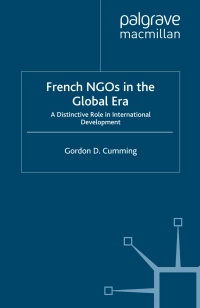 Cover image: French NGOs in the Global Era 9781403945242