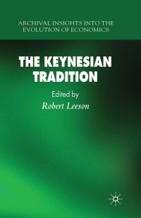 Titelbild: The Keynesian Tradition 9781403949608