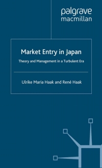 Cover image: Market Entry in Japan 9781403998606