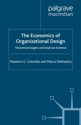 Cover image: The Economics of Organizational Design 9781403987419